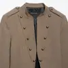 Ropa de Mujer al por Mayor Transfronteriza Estilo Europeo y Americano 2026 Primavera Nueva Moda Elegante Top Blazer Corto Abotonado