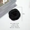 Broche de Flor Camelia Grande Nuevo Retro Personalizado de 10 cm Broche de Ramillete Floral Decorativo de Alta Gama