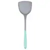 Espátula de Silicona Transfronteriza, Antiadherente, Antideslizante, Cuchara de Cocina Antiescaldante, Cuchara para Sopa, Cuchara para Arroz, Utensilios de Cocina, Cuchara Lista para Usar