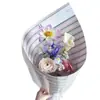 Rayas de Amor Ligero Venta al por Mayor de Fábrica Día de San Valentín 520 Regalo Flor Papel de Envoltura Decorativo Papel de Embalaje para Ramo