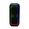 BT-2422 Altavoz Bluetooth Cuadrado para Baile al Aire Libre Conveniente Doble de 4 Pulgadas Reproductor de USB Audio para Karaoke