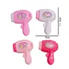 Casa de Juegos para Niños Transfronteriza Juguetes Accesorios Secador de Pelo Mini de Simulación Muñeca Muñeca Dibujos Animados Salón de Peluquería Secador de Pelo