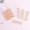 Accesorios para la Cabeza Estilo Coreano, Pinza Twist de Alta Gama, Trenzador de Cabello, Herramienta Pinza de Estilo, Clip Pasador para Fijar Cabello Recogido en Moño al por Mayor