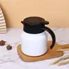 Vendedor Popular de Amazon Tetera Grande para Estofar Acero Inoxidable 316 Taza Aislada Portátil Separación de Té y Agua Olla Aislada Venta al por Mayor
