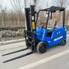 Pequeno Empilhadeira Elétrica de Brinquedo com Quatro Rodas Transportador de Armazém Equipamento Empilhadeira Elétrica Pura