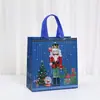 La Bolsa de Regalo Navideña Más Vendida de Amazon No Tejida Bolso Exquisito Plegable Almacenamiento de Regalos Bolsa Impermeable