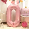 Tapiz Colgante de Cumpleaños para Niña con Temática de Bosque y Patrón de Pastel Rosa, Tela Decorativa para Pared, Fondo para Fiesta, Suministros para Arreglo Ceremonial