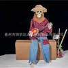 Esqueletos de Banjo Animados de Halloween Transfronterizos Adornos de Decoración de Calavera de Guitarra de Halloween