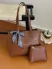 Bolsa de Hombro de Verano para Mujer 2026, Casual, Elegante, Única, Gran Capacidad, Textura Simple, Nueva Bolsa de Hombro Única