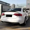 Adequado para Audi A4 S4 B8 2009-2012, spoiler traseiro PSM, defletor de vento, modificação externa para vendas transfronteiriças