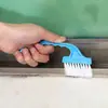 Cepillo Limpiador de Ranuras de Puertas y Ventanas, Cepillo para Eliminar Polvo, Cepillo Limpiador de Ranuras de Colores, Cepillo Limpiador con Forma de Cisne, Cepillo Limpiador de Ranuras de Ventanas de Mano