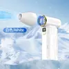 Secador de pelo turbo de alta velocidad transfronterizo, alto viento, de mano, potente, colector de polvo, recargable, para acampar, mini ventilador de alta potencia