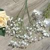 Pasta de feijão flores de casamento rosa atacado amido de raiz de lótus branco verde pequena área fresca para carimbar recomendação de combinação floral