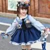 Fantasia Judy para Meninas, Vestido de Outono e Inverno, Cosplay de Aniversário da Policial Coelho Zootopia, Vestido Princesa com Forro de Lã