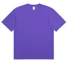 Camiseta 100% Algodão com Logo Personalizado, Transfronteiriça 220g Pesada Gola Redonda Manga Curta Atacado Camiseta Cultural, Caimento Solto Tamanho Grande Camiseta Masculina