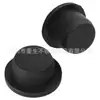 Tapón macizo de silicona en forma de T negro, tapón de plástico a presión para agujeros, tapón de sellado impermeable y a prueba de polvo, 8/9/10/11 mm