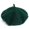 Boina Monocromática para Mujer Otoño e Invierno Estilo Coreano Estilo Japonés Literaria Lana Color Caramelo Sombrero de Pintor Sombrero Cálido de Moda Venta al por Mayor