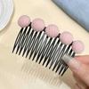 Artefacto para rematar cabello roto, pinza para flequillo, horquilla para la frente, pinza para la cabeza de verano para mujer, tocado, peine para el cabello, peine para cabello roto