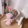 Presente de dia do professor: Buquê de Três Pequenas Flores de Sabão, Buquê de Flores Eternas, Flores Artificiais para Professores, Atacado