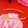 Pulsera Celebrada en Internet Imitación de Oro Vivo de 24k Explosiones 520 Pulsera Grabado Ligero Pulsera para Mujer 1314 Pulsera de Esquisto Dorado Primera Joya