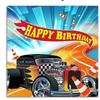 Festa de Aniversário Infantil Tema Corrida Hot Wheels Transfronteiriça Série de Animação Sangue Quente Decoração de Bolo Faca e Garfo Descartáveis