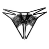 Nuevo Estilo Ropa Interior Sexy para Mujer Tangas de Perlas Masajeadoras Tallas Grandes Chica Gordita Encaje Sexy Transparente Tentación Coqueteo T