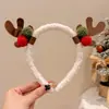 Acessórios de Cabelo de Natal Estilo Floresta Presépio Grampo de Cabelo Orelhas de Galho Fofas para Crianças Acessórios de Tiara Pequenos Grampos Acessórios de Cabelo