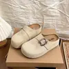 Mules Elegantes de Solado Grosso Estilo Birkenstock para Mulheres, Lançamento Primavera 2026 Versáteis Casuais Slip-On Bico Fechado