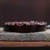 Pulsera de Mano de Perla Dragón de Sándalo Rojo de Hoja Pequeña, Perla Dragón Tallada de Sándalo Rojo Sólido, Tallado Fino por Ambos Lados, Alto Contenido de Aceite y Alta Densidad