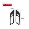 Adecuado para Ford Mustang ALCANTARA Suede Panel de Puerta Pegatina Decorativa Accesorios de Modificación de Coche 15-19