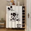Lavabo de Dibujos Animados de Mickey Mouse Gabinete de Baño Cortina de Sombreado Gabinete de Almacenamiento Cortina de Sombreado para Artículos Varios Estante de Almacenamiento de Cocina Cortina Antipolvo