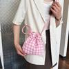 Bolso bandolera con diseño de arcoíris para mujer, novedad de verano 2024, informal, popular, de moda.