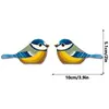 Mz1051-1080 Pegatinas de Esquina de Pájaros y Palomas de Madera Transfronterizas para Puertas y Ventanas del Hogar, Pegatinas de Pared Decorativas de Animales