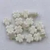 Nova Flor de Quatro Folhas Trevo de Quatro Folhas Trevo Esmalte Contas de Cerâmica Pulseira Colar Brincos DIY Contas Soltas Joias com Contas