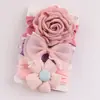 Accesorios para el Cabello de Bebé Nuevos Transfronterizos, Diademas de Princesa Lindas, Bandas Elásticas Suaves de Nylon Protectoras para la Fontanela, Accesorios para el Cabello de Niñas al por Mayor