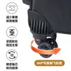 Estuche de maquillaje con carrito multifuncional de gran capacidad para guardar herramientas de tatuaje y bordado, adecuado para que los técnicos de uñas lo lleven como equipaje de mano.