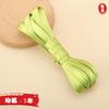 Hengmeihe Cheongsam Tela de Satén Tira de Borde 1cm Tira de Ribete Adorno de Borde Accesorios de Puño para Ropa Seda Simulada