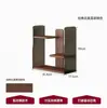 Estante de Armazenamento para Livros, Suporte Simples para Livros, Organizador Moderno para Escritório, Estante de Armazenamento Aberta, Estante Multifuncional de Armazenamento para Mesa