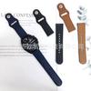 Para Samsung galaxy watch 46mm Huawei GT/2/2e fivela de rebite de couro pulseira de relógio 20mm22mm