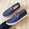 Venta al por mayor de fábrica zapatos de tela del viejo Pekín zapatos de lona para hombre zapatos casuales para mediana edad y ancianos puesto de moda coreana mercado nocturno zapatos para correr