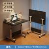 Mesa de Noche Simple Mesa Móvil Dormitorio Hogar Estudiante Mesa para Laptop Plegable Elevable Escritorio de Aprendizaje