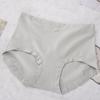Ropa interior de algodón puro de cintura alta para mujer talla grande chica gordita Tela de algodón suelta Color sólido Simple Bolsa Cadera Calzones transpirables
