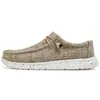 Zapatos Mocasines de Verano Transfronterizos de Talla Grande para Hombre a Buen Precio, Zapatos de Tela Ligeros y Transpirables sin Cordones, Zapatos Deportivos Casuales de Alta Calidad para Hombre