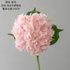 Flores Artificiales de Hortensia Realistas con Tacto Gomoso, Flores Falsas y Plantas Verdes al por Mayor, Manualidades para Bodas, Decoración Estilo Ins