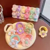 Gomas elásticas para el pelo tipo toalla de alta elasticidad para niños, diademas no dañinas, sujetadores especiales para coletas para niñas, accesorios para el pelo versátiles