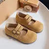 Zapatos Birkenstock para Niñas Primavera y Otoño 2026 Nuevos Zapatos Pequeños de Cuero Zapatos de Princesa para Niños Suela Suave Zapatos para Bebé Niña Zapatos de Otoño