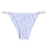 Tanga de Tirantes Finos Ajustables de Algodón Puro a Cuadros para Mujer, Tanga Super Sexy para Mujer Europea y Americana, Pantalones Brasileños Extremadamente Pequeños para Uso Diario