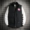 Chaleco Grande de Algodón con Plumón de Ganso Moda Coreana Sin Mangas para Hombre Camuflaje Abrigo de Algodón Casual Talla Grande Chaleco Grueso de Fábrica