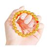 Loja de ouro Jin Yan com pulseira de gato olho de gato olho de gato vermelho de areia dourada pulseira de olho de gato inteligente brilhante pulseira de contas de transferência versátil