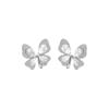 Brincos de Borboleta com Zircônia de Luxo Leve Nicho Verão Sentido Avançado Brincos Únicos Design Feminino Estilo Frio Brincos Elegantes